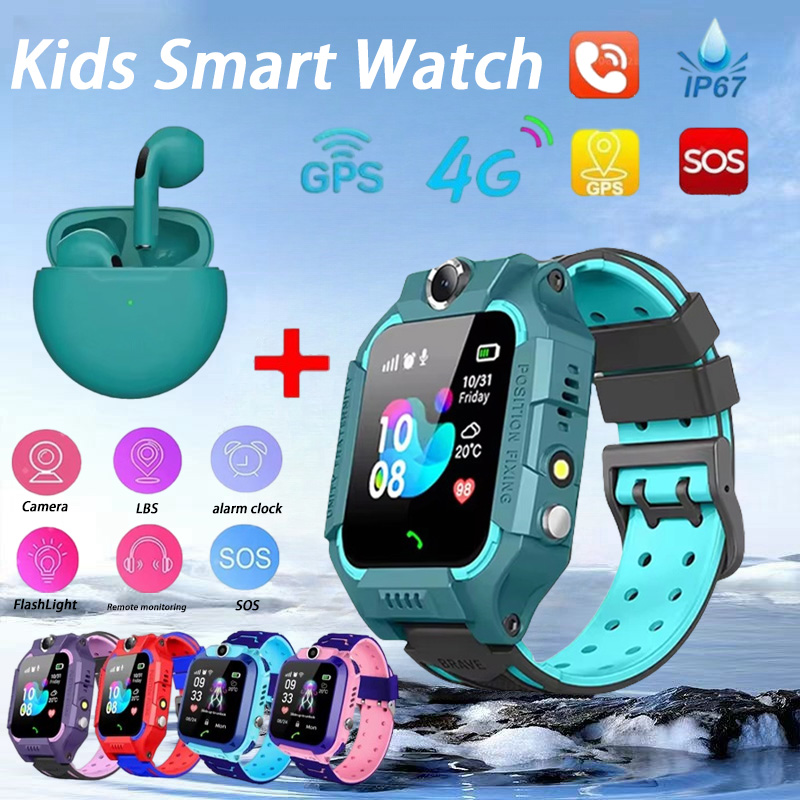 Kids Smartwatch Gps - ساعة ذكية جديدة للأطفال SOS ساعة