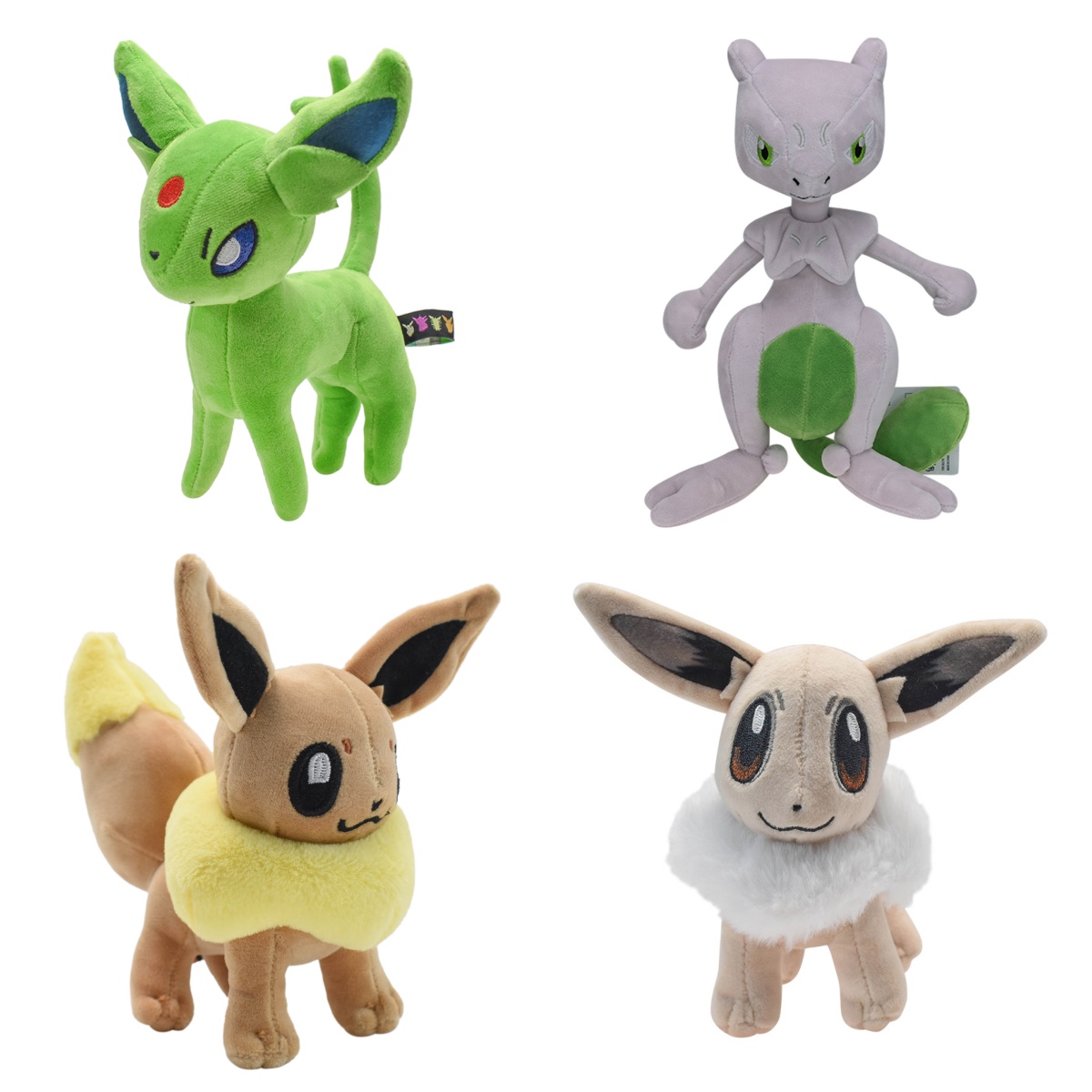 Kids Toys Young - دمى بوكيمون ناعمة ولامعة: إسبيون، ميوتو،