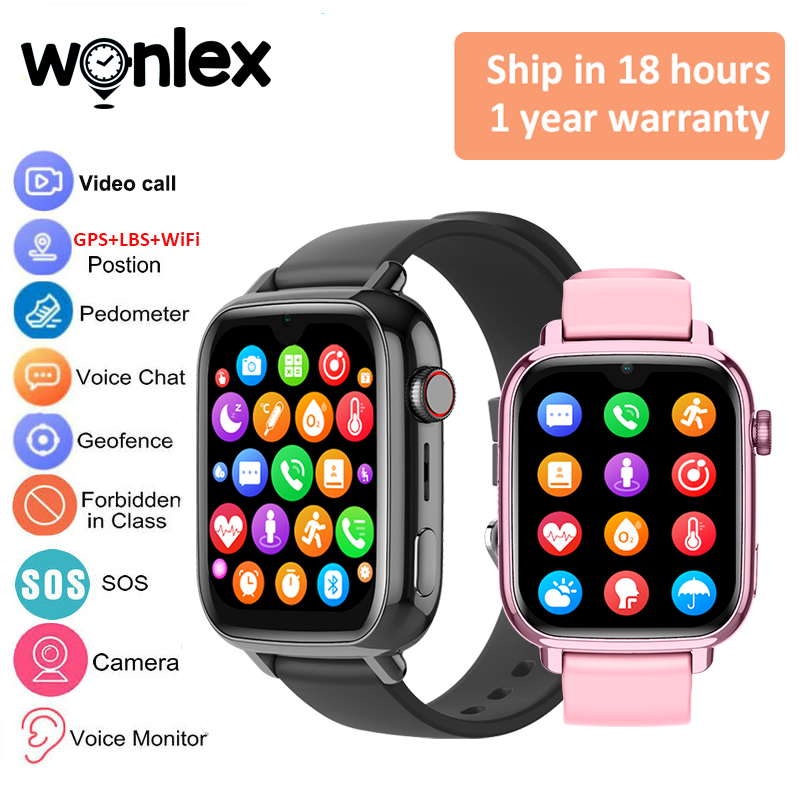 Kids Smartwatch Gps - ساعة ذكية للأطفال من Wonlex KT34