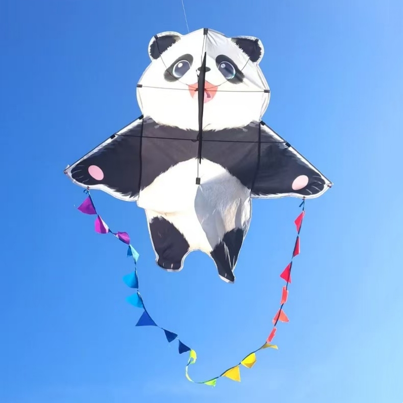 Kite Wind Outdoor - طائرة ورقية على شكل باندا للبالغين،