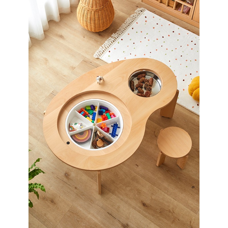 Kids Toys Manufacturers - طاولة مكعبات بناء متعددة الوظائف للأطفال،