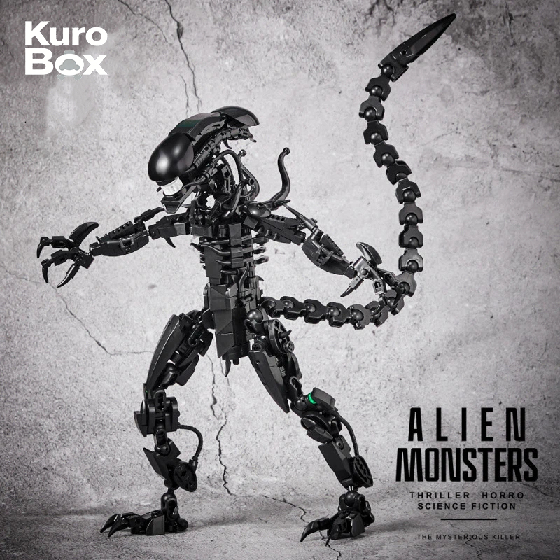 Xenomorph Kids Toys - لعبة تركيب تعليمية للأطفال على شكل