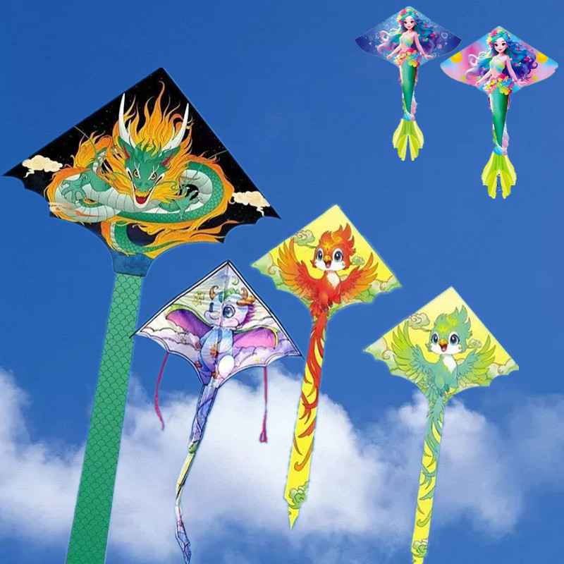 Kite Wind Outdoor - التنين طائرة ورقية يطير لعب للأطفال