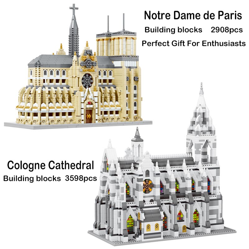 مجموعة مكعبات بناء كاتدرائية ن - مراجعة Kids Toys Paris وسعره