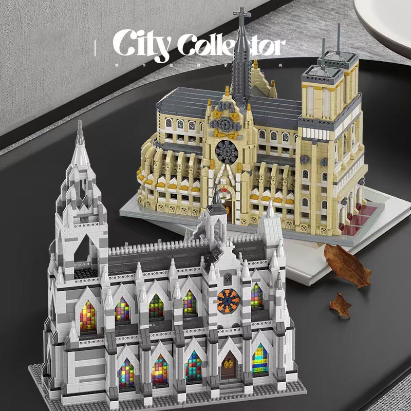 مجموعة مكعبات بناء كاتدرائية ن - مراجعة Kids Toys Paris وسعره