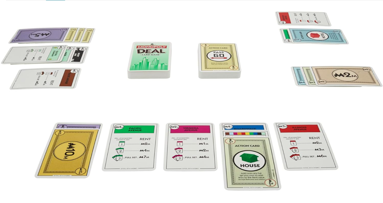 لعبة بطاقات مونوبولي ديل من ها - مراجعة Hasbro Game Monopoly وسعره