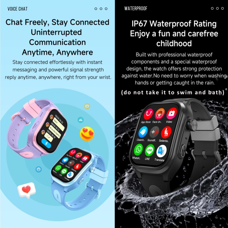 ساعة ذكية للأطفال بتقنية 4G مع - مراجعة Kids Smartwatch Gps وسعره