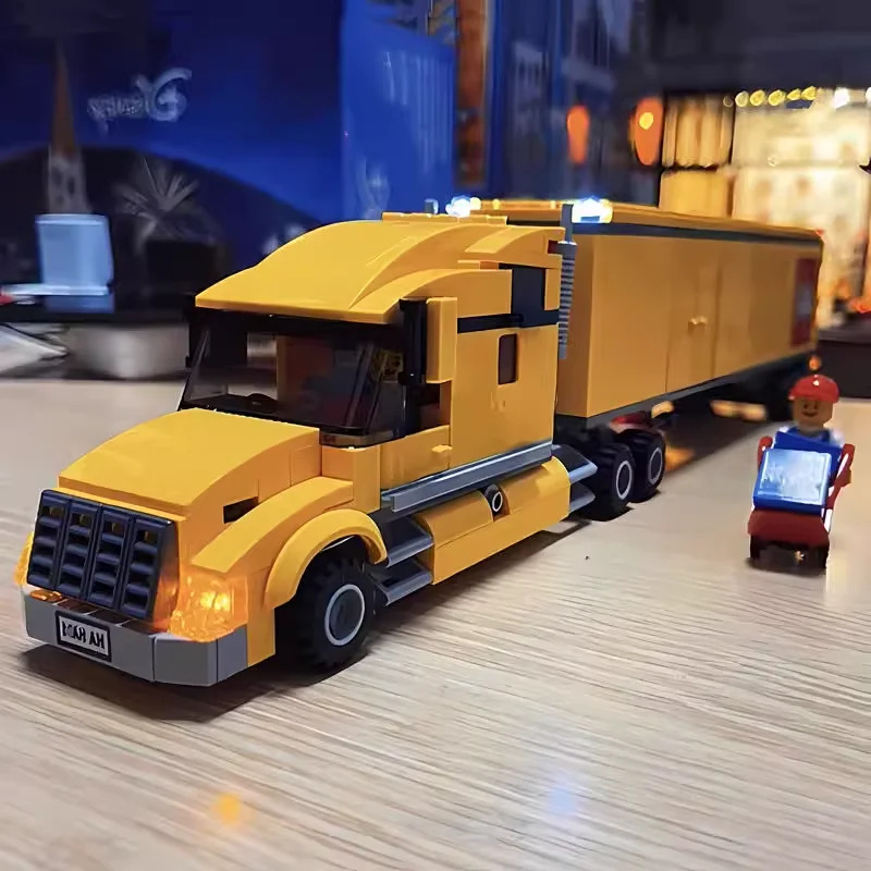 شاحنة نقل التوصيل الصفراء التق - مراجعة Kids Toys Delivery Today وسعره
