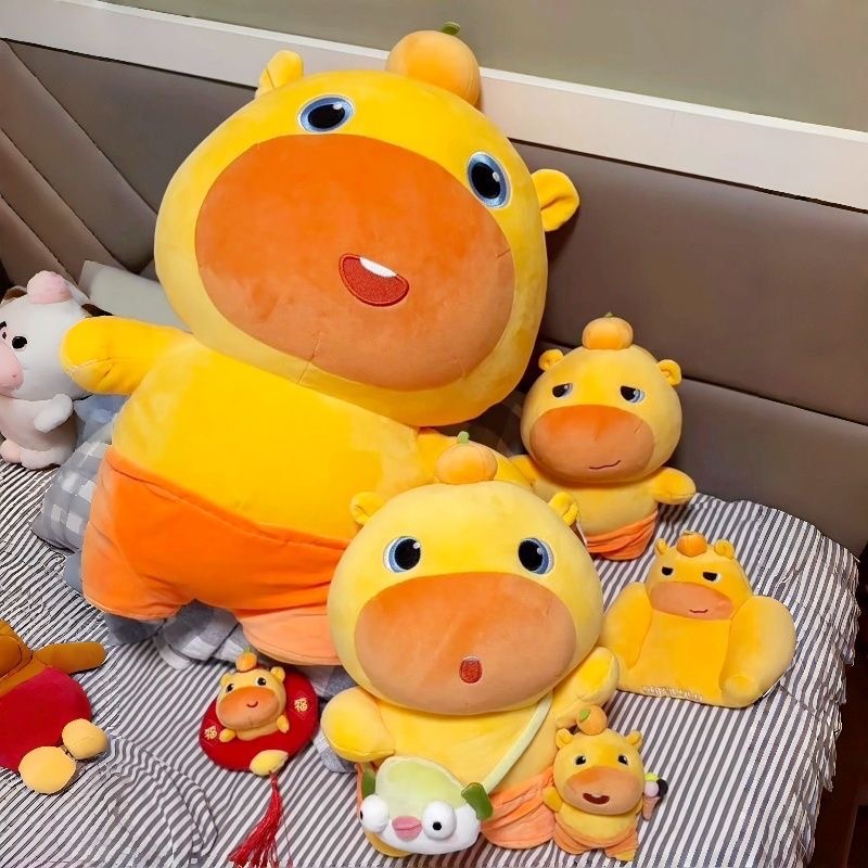 مجموعة دمى كابيبارا صفراء لطيف - مراجعة Kids Toys Yellow وسعره