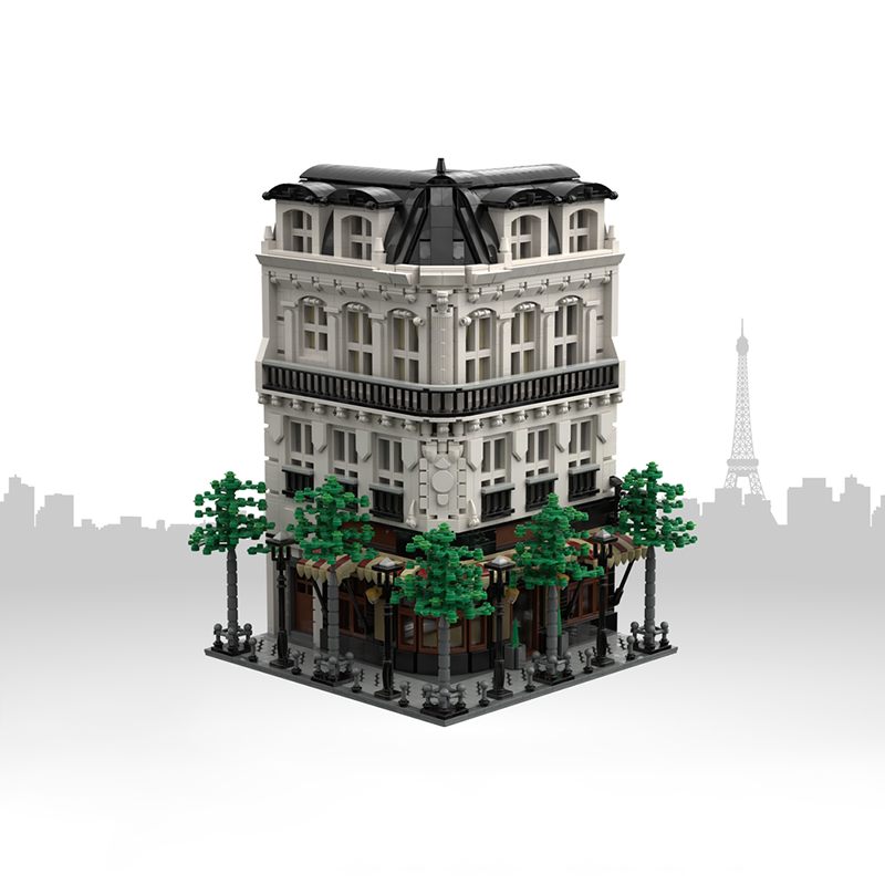 4204 قطعة MOC باريس بولانجي ست - مراجعة Kids Toys Paris وسعره
