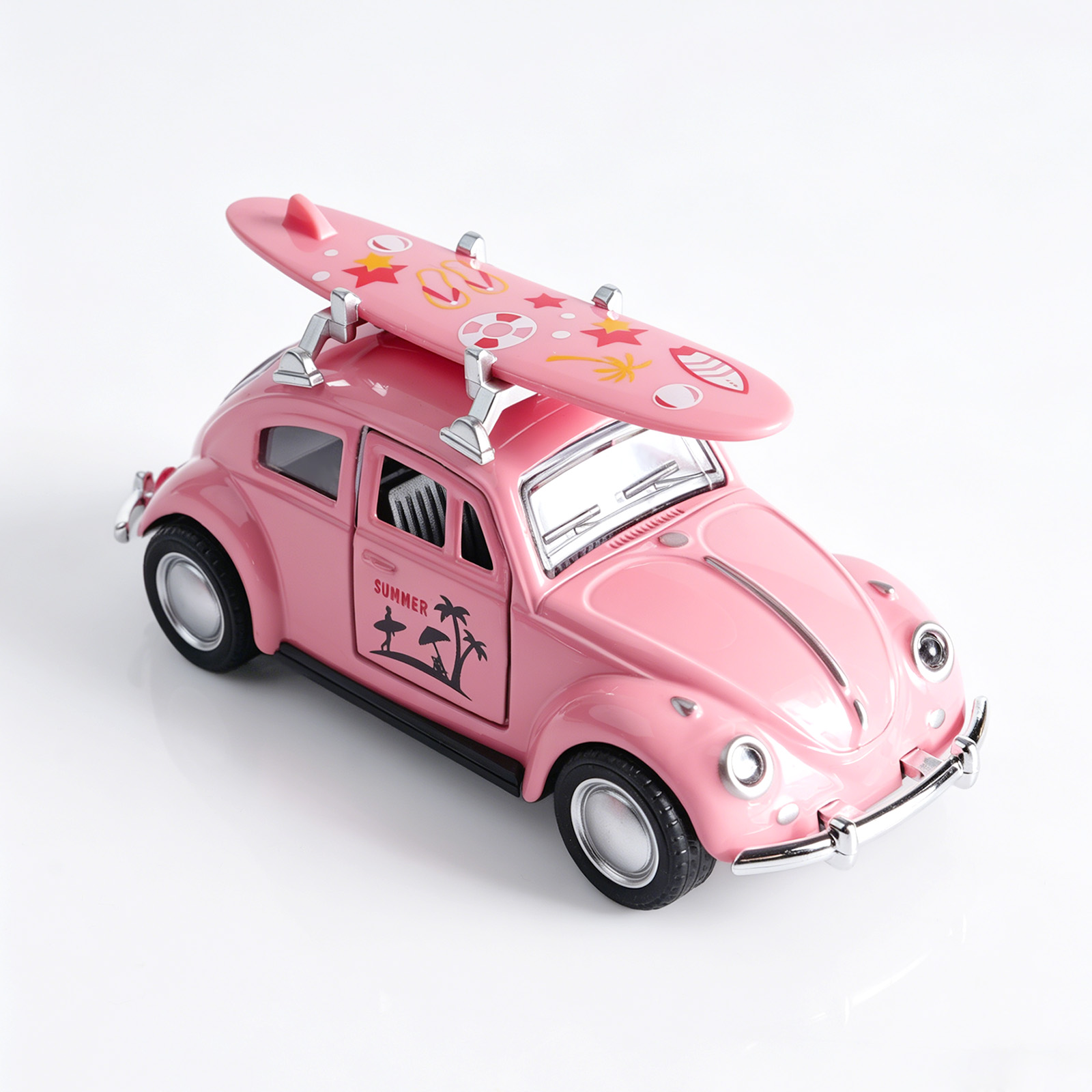 سيارة فولكس فاجن بيتل وردية ال - مراجعة Kids Toys Young وسعره