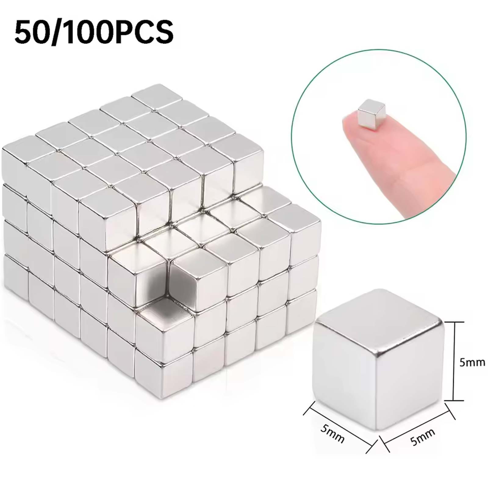 50/100 قطعة مكعبات مغناطيسية م - مراجعة Magnetic Drawing Board وسعره