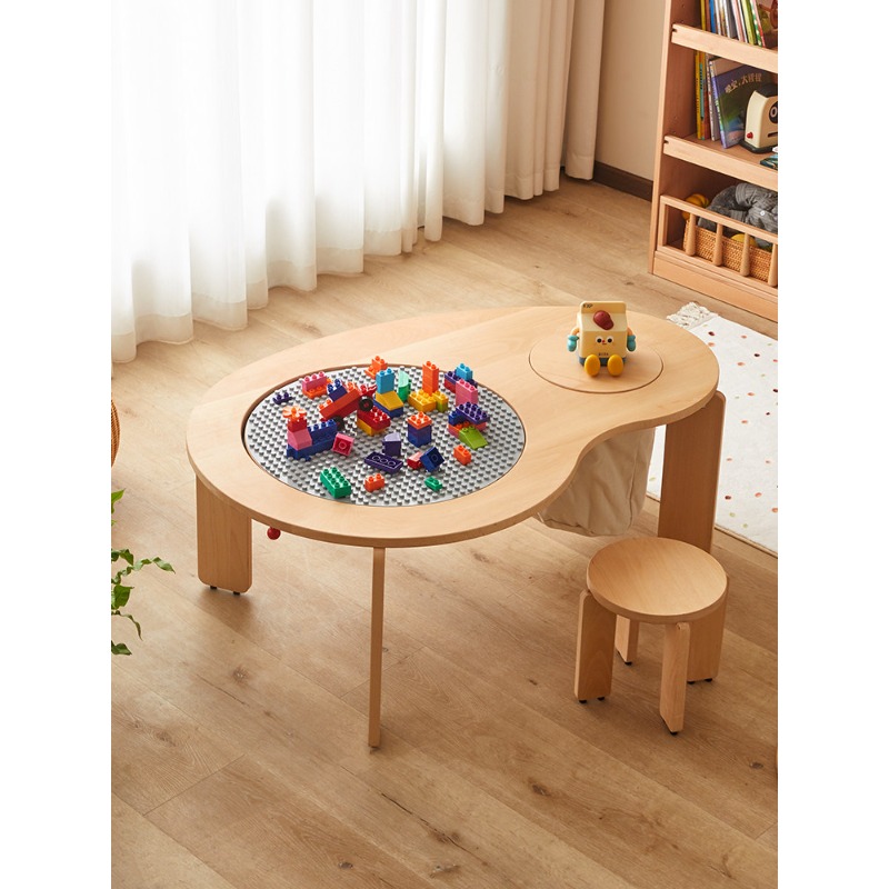 طاولة مكعبات بناء متعددة الوظا - مراجعة Kids Toys Manufacturers وسعره