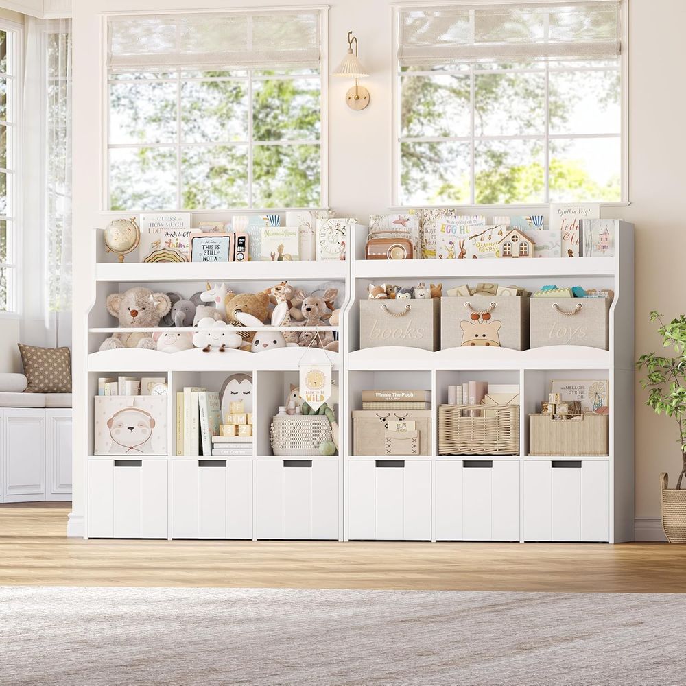منظم تخزين ألعاب الأطفال مع رف - مراجعة Kids' Toys وسعره