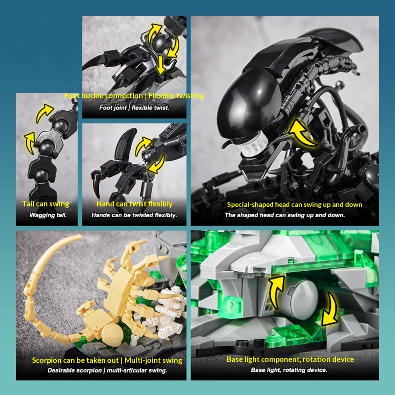 لعبة تركيب تعليمية للأطفال على - مراجعة Xenomorph Kids Toys وسعره