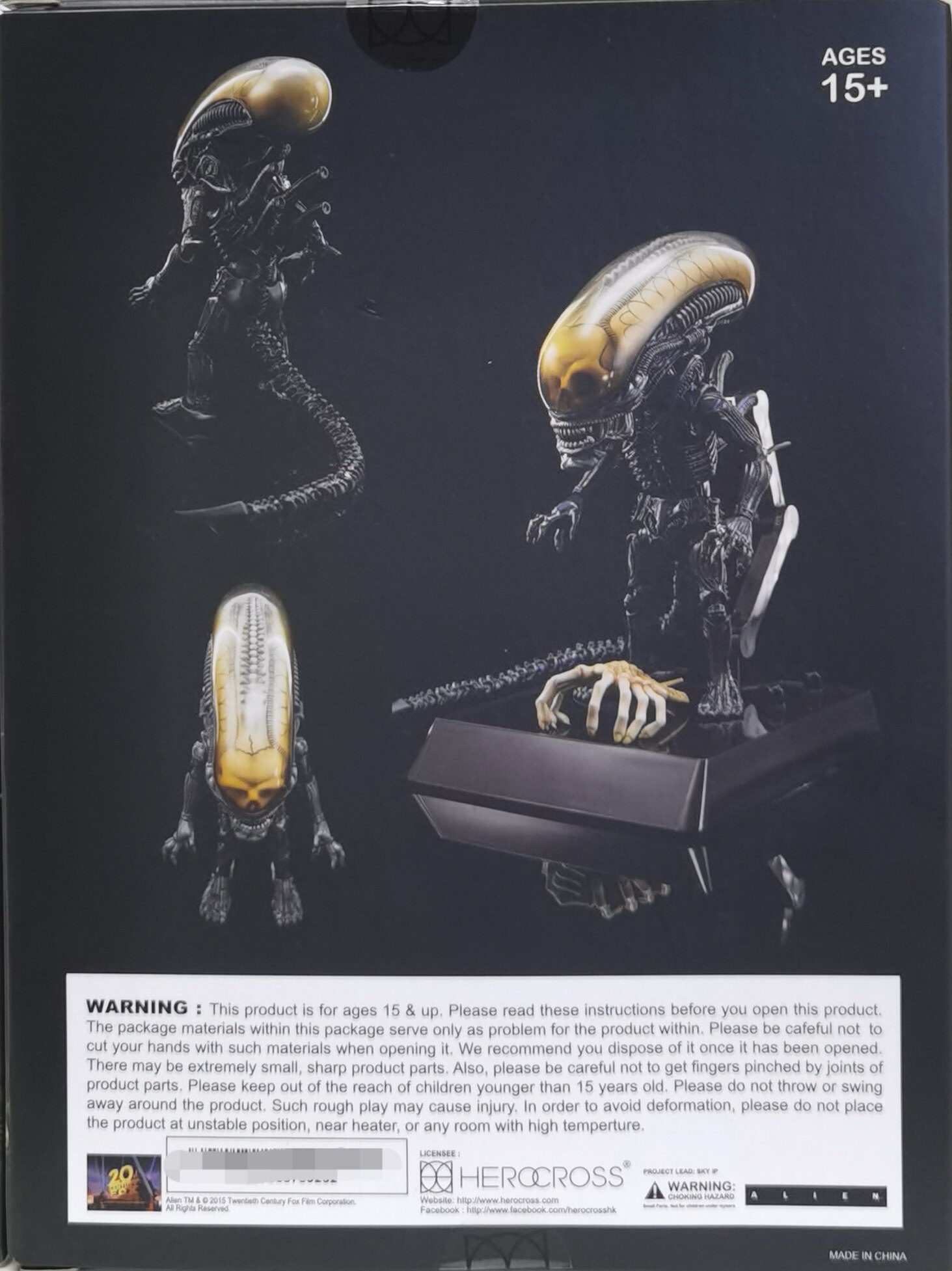 نموذج شخصية زينومورف الفضائية  - مراجعة Xenomorph Kids Toys وسعره