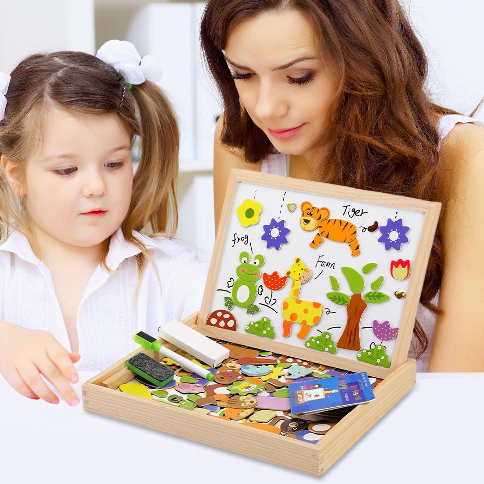 لوحة مغناطيسية للأطفال لوحة خش - مراجعة Magnetic Drawing Board وسعره
