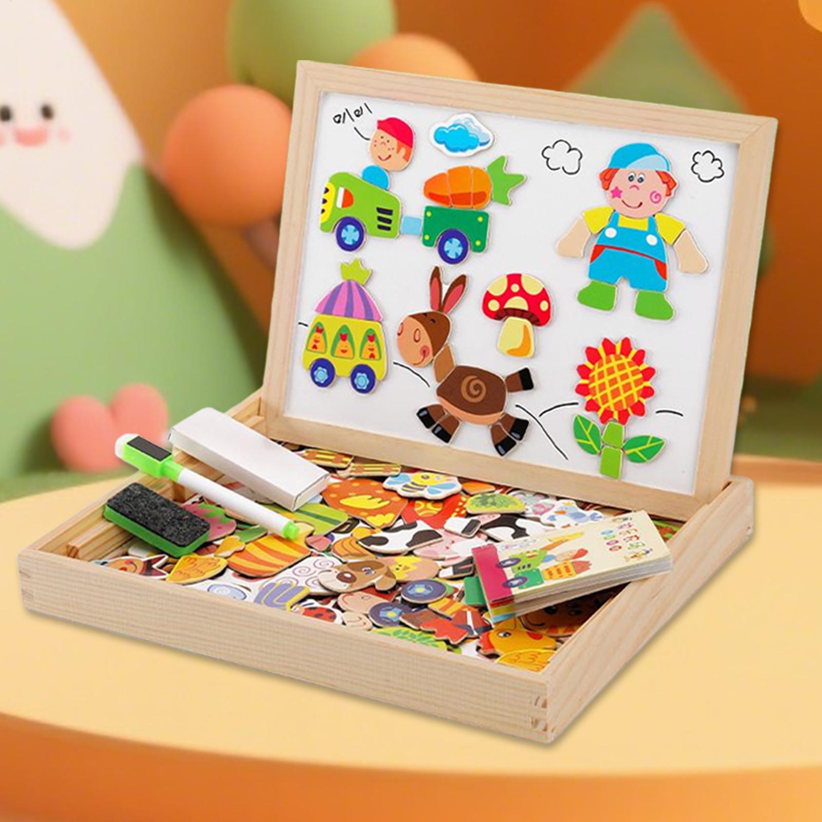 لوحة مغناطيسية للأطفال لوحة خش - مراجعة Magnetic Drawing Board وسعره
