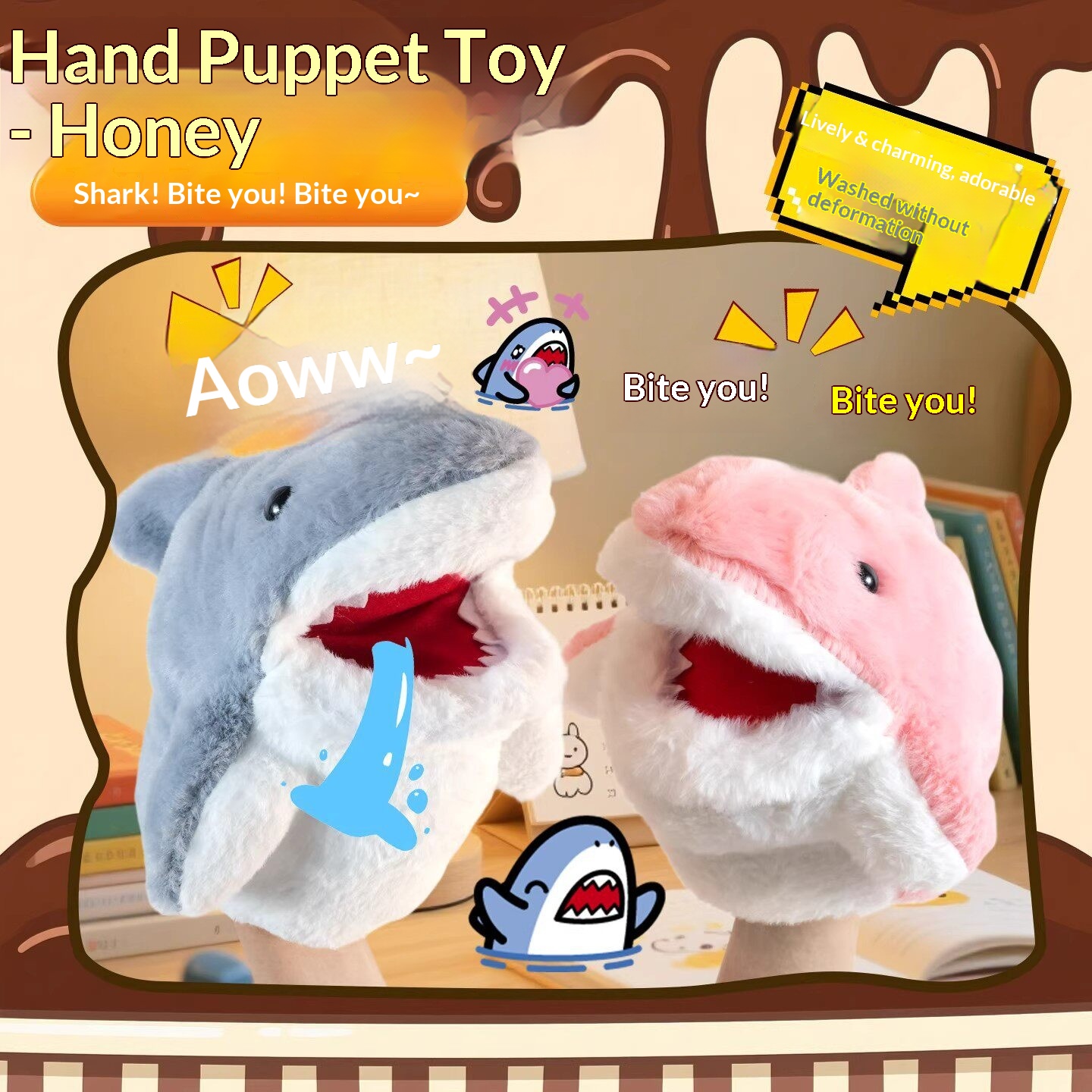 دمية القرش المحشوة على شكل قفا - مراجعة Kids Toys Young وسعره