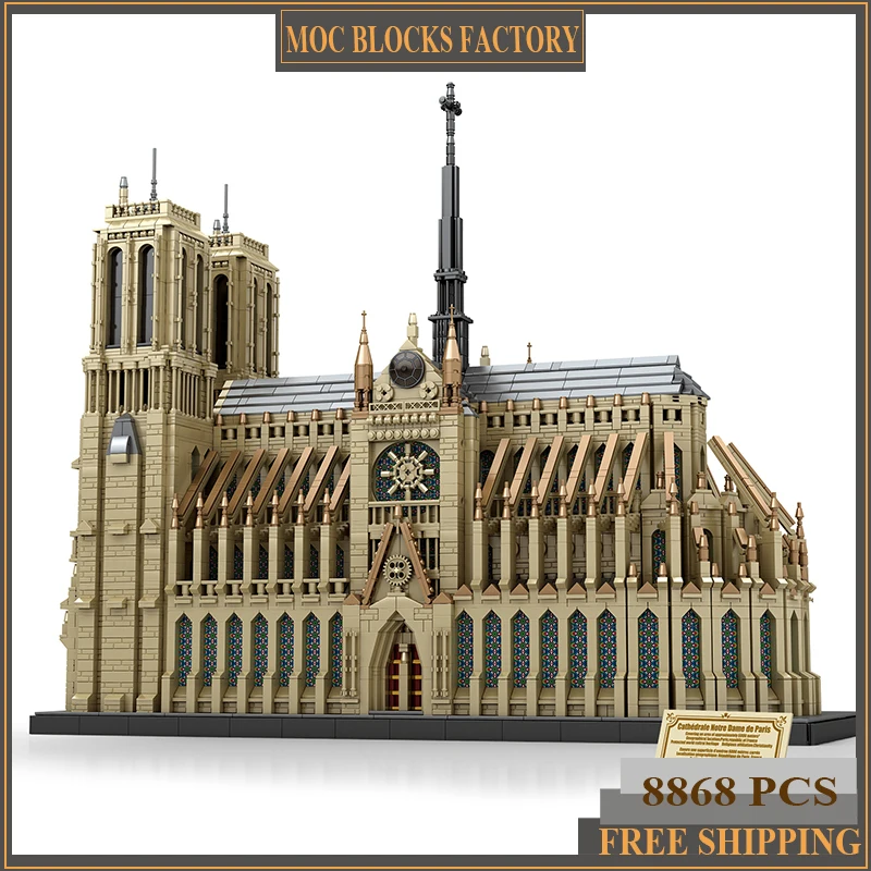 جديد 8868 قطعة العمارة العالمي - مراجعة Kids Toys Paris وسعره