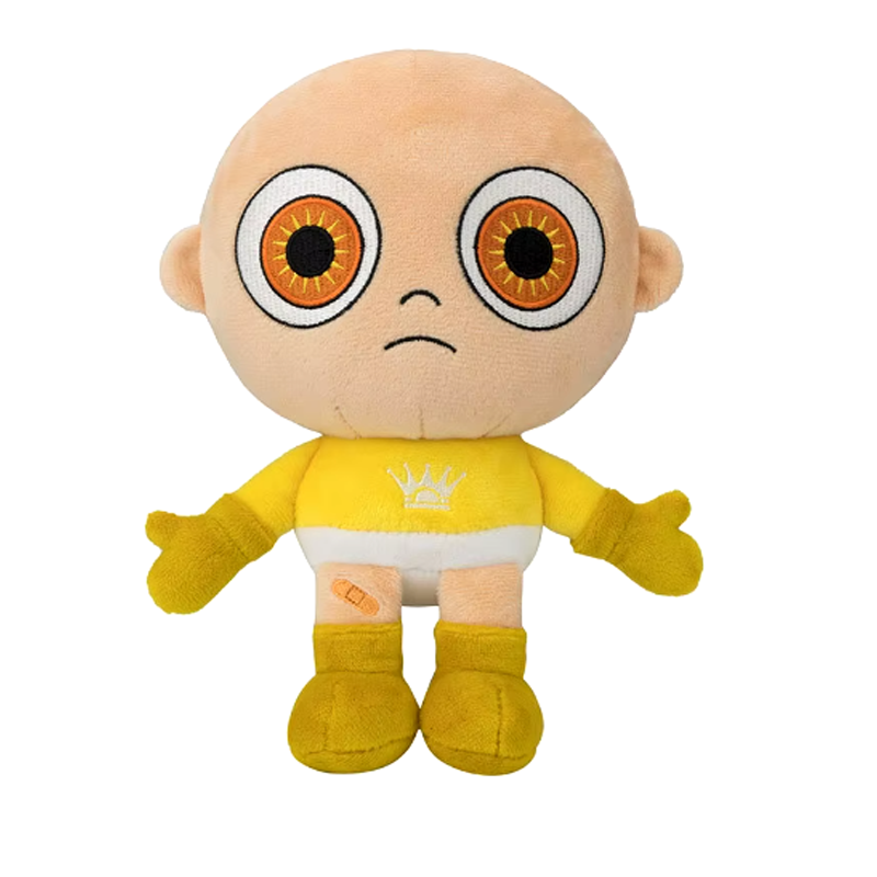 دمية قطيفة على شكل طفل باللون  - مراجعة Kids Toys Yellow وسعره