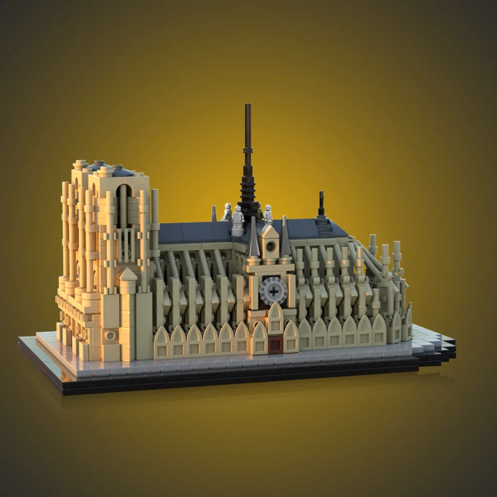 MOC العمارة المدينة الكلاسيكية - مراجعة Kids Toys Paris وسعره