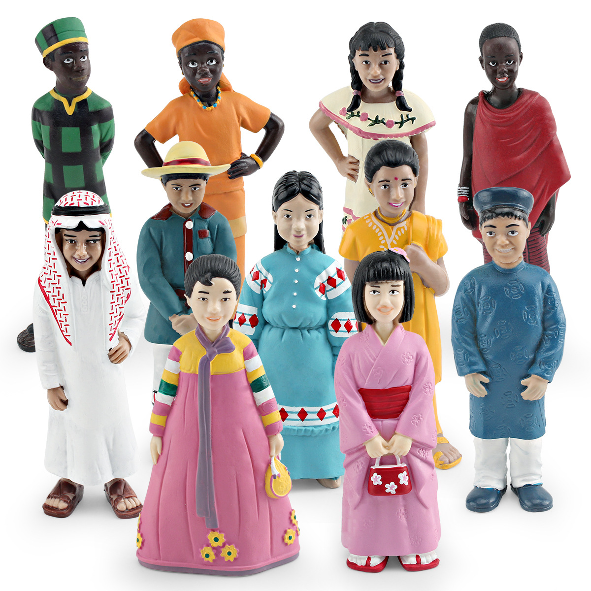 أطفال عمل الشكل بنين بنات طفل  - مراجعة Kids Toys Little People وسعره