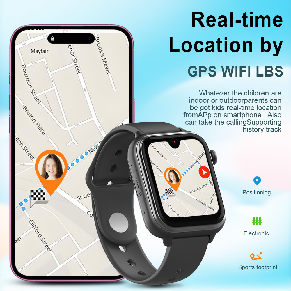 ساعة ذكية Wonlex KT37 GPS للأط - مراجعة Kids Smartwatch Gps وسعره