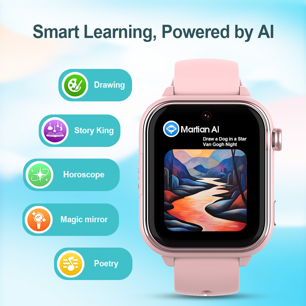 ساعة ذكية Wonlex KT37 GPS للأط - مراجعة Kids Smartwatch Gps وسعره